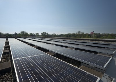 18kW solar array on EITC roof
